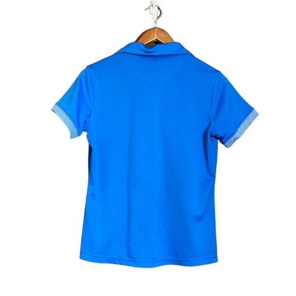 3 for $30! Bollé blue short sleeve polo shirt. Size medium - Picture 7 of 8